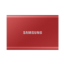 Samsung Portable SSD T7 2000 GB, USB 3.2, Red