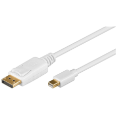 Goobay 52859 Mini DisplayPort adapter cable 1.2, gold-plated, 2m , Goobay , DP to mini-DP