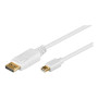 Goobay 52859 Mini DisplayPort adapter cable 1.2, gold-plated, 2m , Goobay , DP to mini-DP