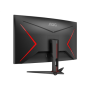 AOC , Curved Gaming Monitor , CQ32G2SE , 31.5 , VA , QHD , 16:9 , 165 Hz , 1 ms , 2560 x 1440 , 250 cd/m² , HDMI ports quantity 2 , Black/Red , Warranty 36 month(s)