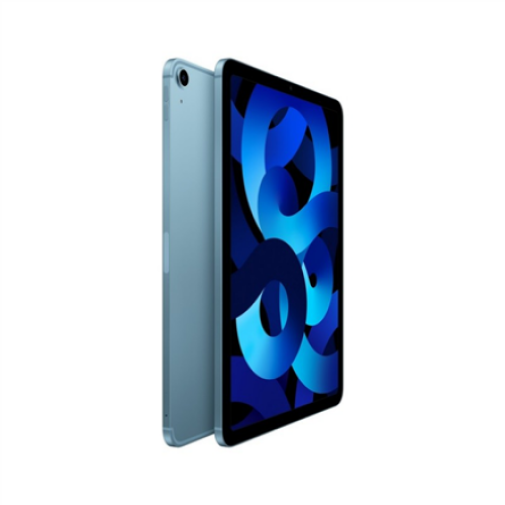 Apple , iPad Air 5th Gen , 10.9 , Blue , Liquid Retina IPS LCD , 1640 x 2360 pixels , Apple M1 , 8 GB , 256 GB , Wi-Fi , Front camera , 12 MP , Rear camera , 12 MP , Bluetooth , 5.0 , iPadOS , 15.4 , Warranty 12 month(s)