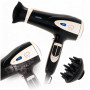 Mesko Hair Dryer , MS 2287 , 2200 W , Number of temperature settings 3 , Diffuser nozzle , Black/Champagne