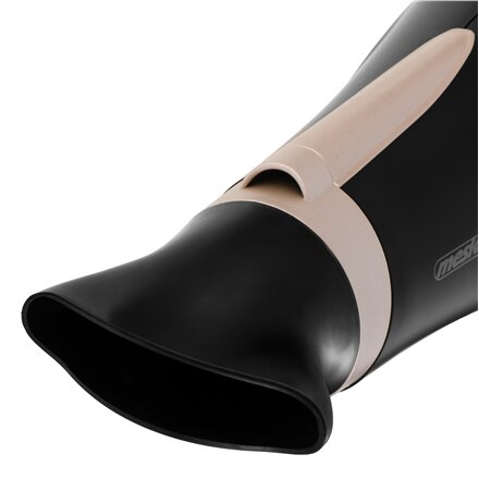 Mesko Hair Dryer , MS 2287 , 2200 W , Number of temperature settings 3 , Diffuser nozzle , Black/Champagne