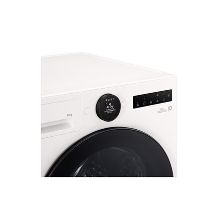 LG Dryer Machine , RHX7010TWB , Energy efficiency class C , Front loading , 10 kg , Heat Pump , LED , Depth 66 cm , Wi-Fi , White