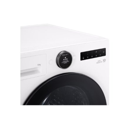 LG Dryer Machine , RHX7010TWB , Energy efficiency class C , Front loading , 10 kg , Heat Pump , LED , Depth 66 cm , Wi-Fi , White