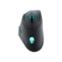 Dell , Gaming Mouse , AW620M , Wired/Wireless , Alienware Wireless Gaming Mouse , Dark Side of the Moon