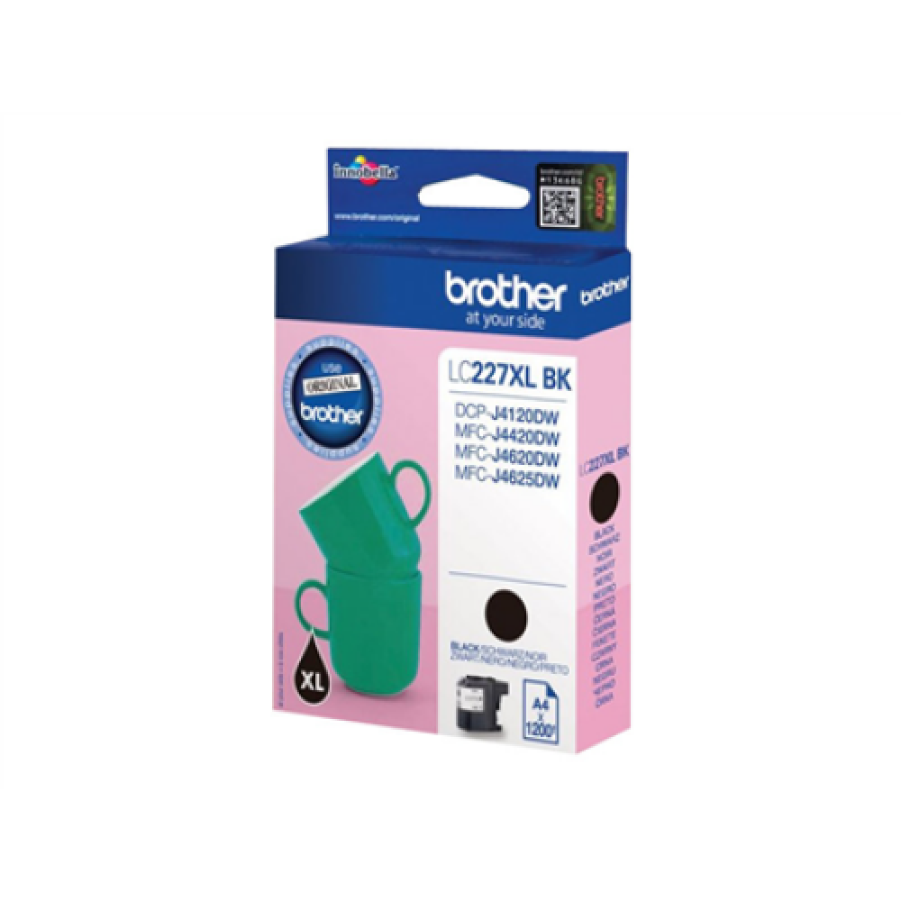 Brother LC-227XLBK , Ink Cartridge , Black