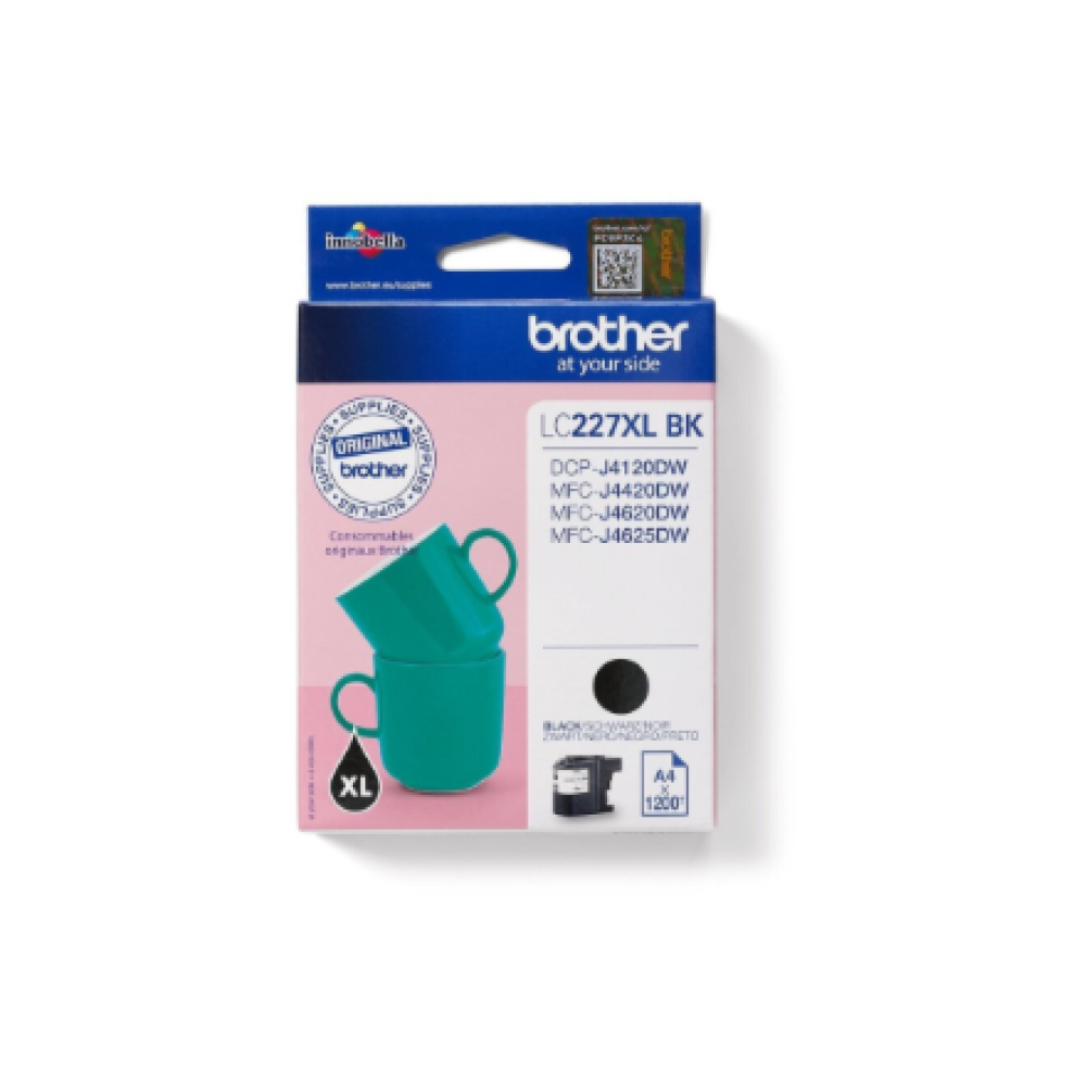 Brother LC-227XLBK , Ink Cartridge , Black