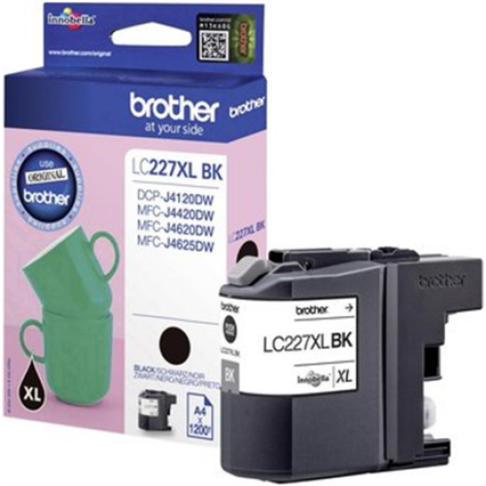 Brother LC-227XLBK , Ink Cartridge , Black