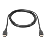 Digitus , Black , HDMI Male (type A) , HDMI Male (type A) , Ultra High Speed HDMI Cable with Ethernet , HDMI to HDMI , 2 m