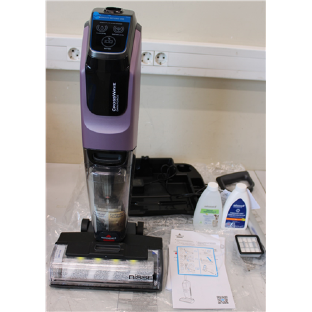 SALE OUT. Bissell All-in One Multi-Surface Cleaner , CrossWave OmniForce EdgeFind Select , Cordless operating , Washing function , 25.9 V , Operating time (max) 45 min , Black/Silver , Warranty 24 month(s) , UNPACKED, SCRATCHES, MISSING INNER PACKAGING