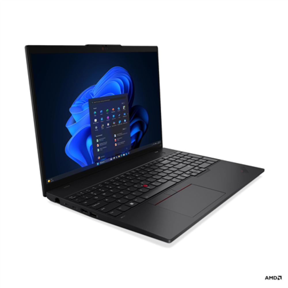 Lenovo ThinkPad L16 G2 AMD , Black , 16 , IPS , WUXGA , 1920 x 1200 pixels , Anti-glare , AMD Ryzen 7 PRO , 250 , 16 GB , SODIMM DDR5 , Solid-state drive capacity 512 GB , AMD Radeon 780M Graphics , Windows 11 Pro , 802.11be , Bluetooth version 5.4 , LTE 