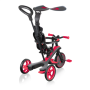 Globber Tricycle and Balance Bike Explorer Trike 4in1 Red
