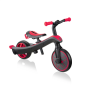Globber Tricycle and Balance Bike Explorer Trike 4in1 Red