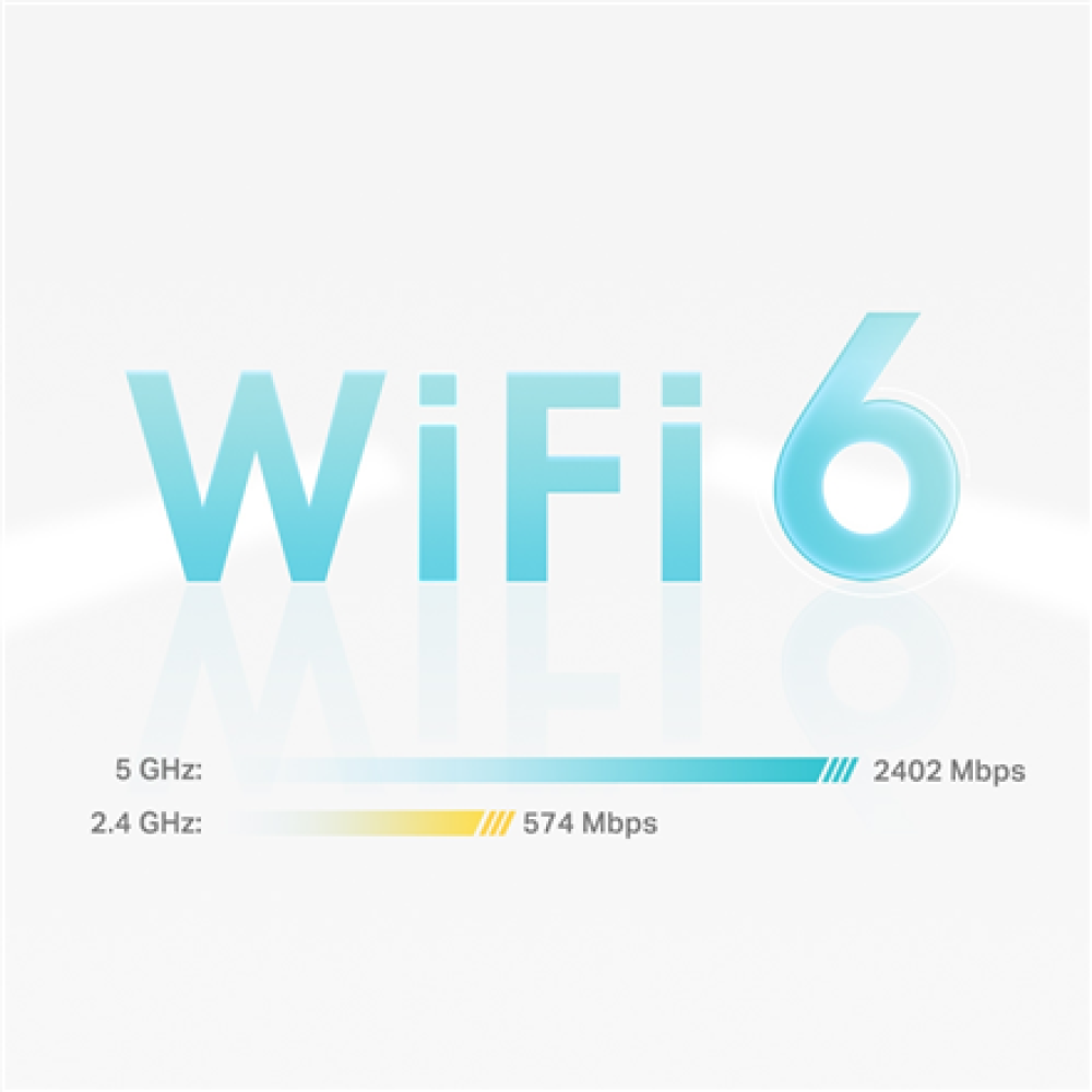 AX3000 Whole Home Mesh WiFi 6 System , Deco X55 (3-Pack) , 802.11ax , 2402 Mbit/s , Ethernet LAN (RJ-45) ports 1 , Mesh Support Yes , MU-MiMO Yes , No mobile broadband , Antenna type Internal