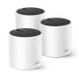 AX3000 Whole Home Mesh WiFi 6 System , Deco X55 (3-Pack) , 802.11ax , 2402 Mbit/s , Ethernet LAN (RJ-45) ports 1 , Mesh Support Yes , MU-MiMO Yes , No mobile broadband , Antenna type Internal
