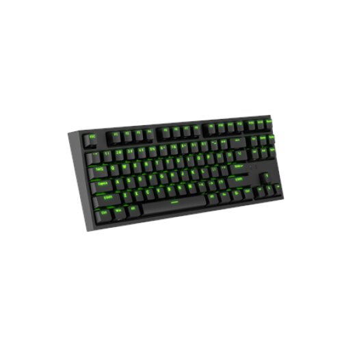 Genesis , THOR 404 TKL , Mechanical Gaming Keyboard , Wired , US , Gateron Yellow Pro , Black , RGB