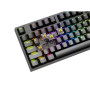 Genesis , THOR 404 TKL , Mechanical Gaming Keyboard , Wired , US , Gateron Yellow Pro , Black , RGB