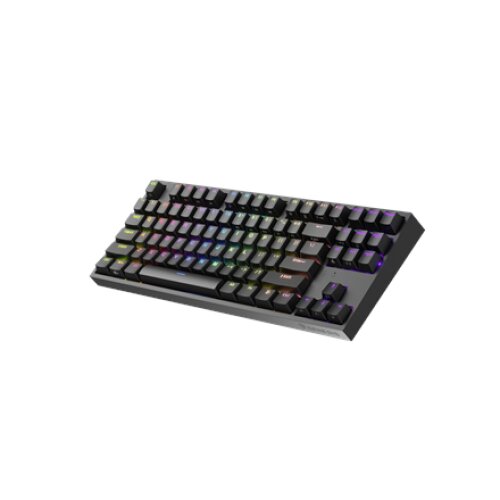 Genesis , THOR 404 TKL , Mechanical Gaming Keyboard , Wired , US , Gateron Yellow Pro , Black , RGB