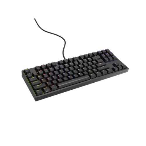 Genesis , THOR 404 TKL , Mechanical Gaming Keyboard , Wired , US , Gateron Yellow Pro , Black , RGB
