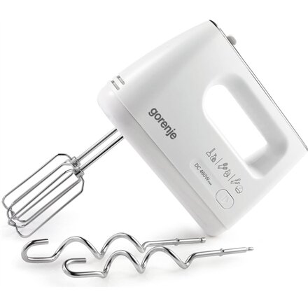 Gorenje , Hand Mixer , M460CDC , Hand Mixer , 460 W , Number of speeds 5 , Turbo mode , White