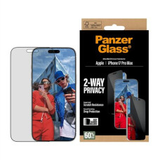 PanzerGlass Screen protector , Apple , iPhone 17 Pro Max , Glass , Transparent , Ultra-Wide Fit w. EasyAligner PanzerGlass Screen protector , Apple , iPhone 17 Pro Max , Glass , Transparent , Ultra-Wide Fit w. EasyAligner