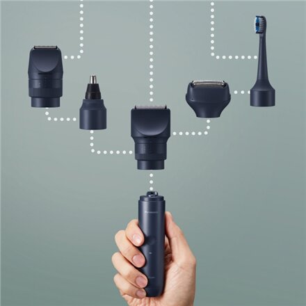 Panasonic Beard, Hair Trimmer , MultiShape ER-CKN1-PAC1 , Cordless , Wet & Dry , Number of length steps 39 , Black