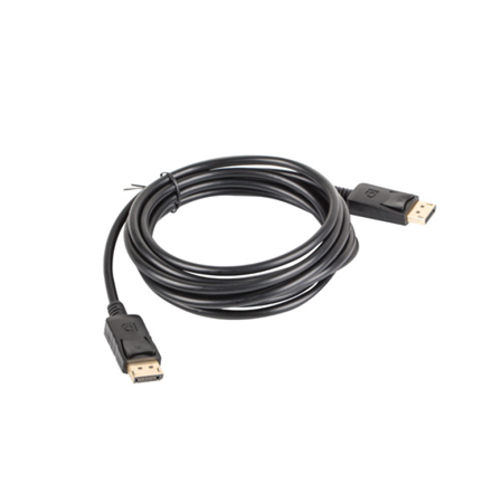 Lanberg DisplayPort Cable 19 Pin V1.2 4K, 3 m , CA-DPDP-10CC-0030-BK , DisplayPort to DisplayPort