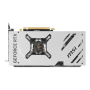 MSI GeForce RTX 4070 Ti SUPER 16G VENTUS 2X WHITE OC , NVIDIA , 16 GB , GeForce RTX 4070 Ti SUPER , GDDR6X , HDMI ports quantity 1 , PCI Express Gen 4