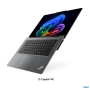 Lenovo ThinkPad X9-15p G1 Intel , Grey , 15.3 , OLED , 2.8K , 2880 x 1800 pixels , Anti-reflection , Intel Core Ultra X7 , 358H , 64 GB , Soldered LPDDR5X , Solid-state drive capacity 1000 GB , Intel Arc B390 GPU , Windows 11 Pro , 802.11be , Bluetooth ve