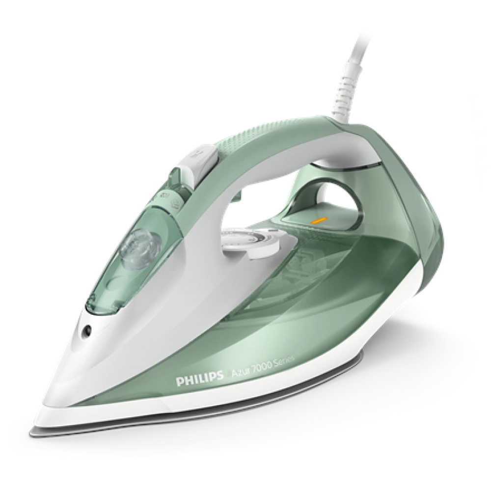 Philips DST7012/70 HV , Steam Iron , 2600 W , Water tank capacity 300 ml , Continuous steam 45 g/min , Steam boost performance 220 g/min , Desert Green/Gray