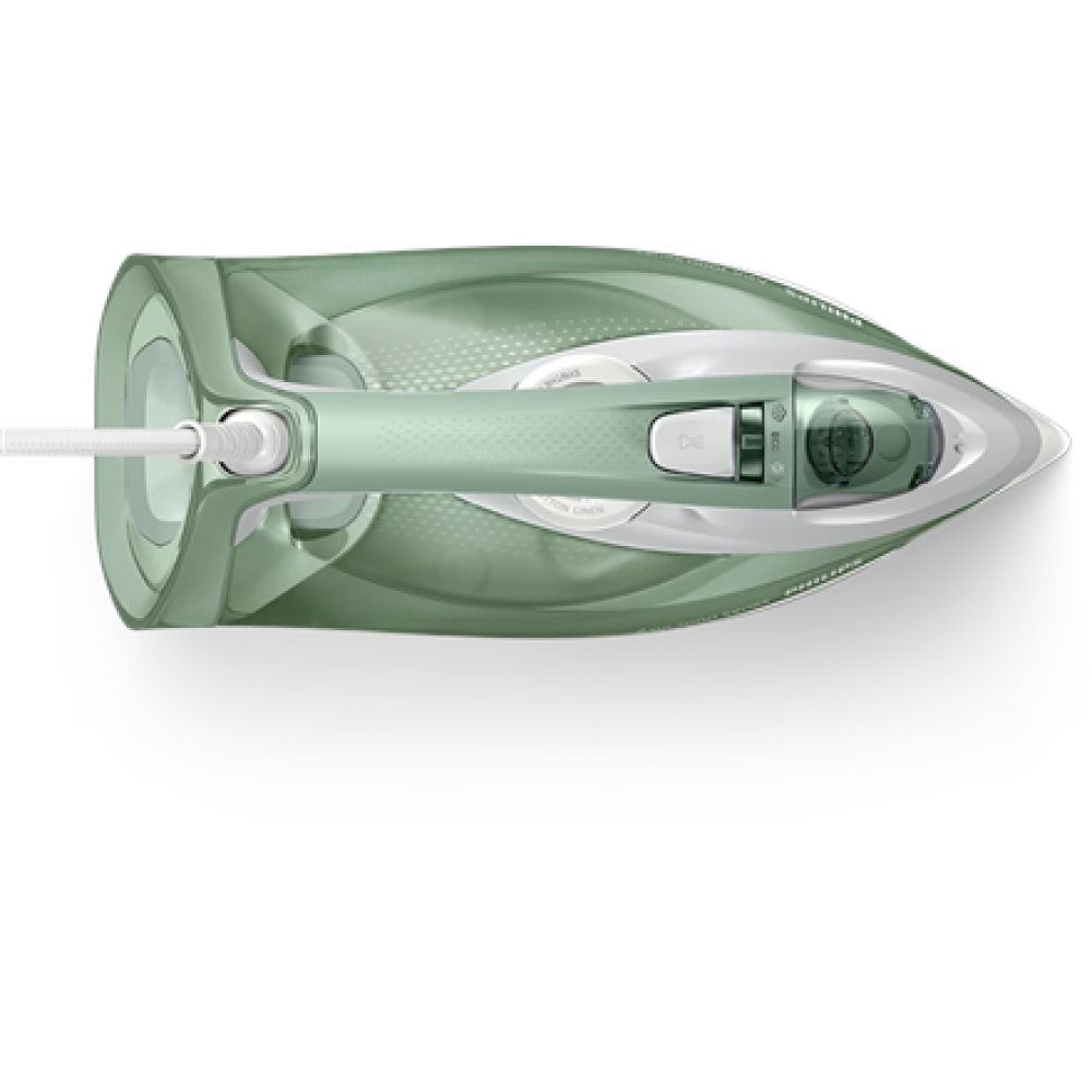Philips DST7012/70 HV , Steam Iron , 2600 W , Water tank capacity 300 ml , Continuous steam 45 g/min , Steam boost performance 220 g/min , Desert Green/Gray