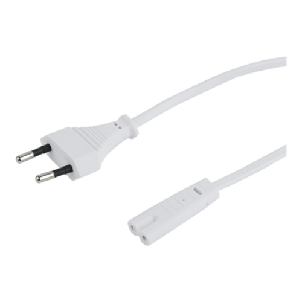 Gembird , Power cord, 1.8 m , White