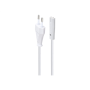 Gembird , Power cord, 1.8 m , White