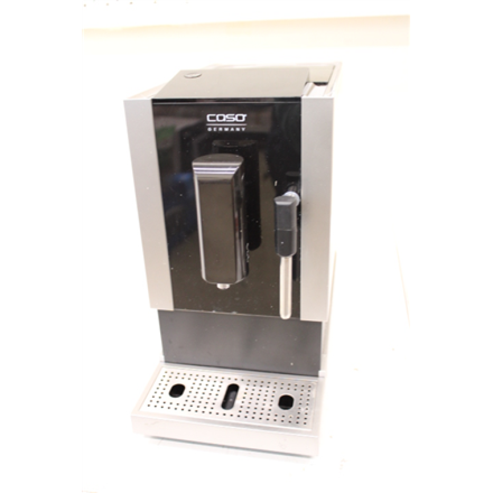 SALE OUT. , Caso , Café Crema One automatic coffee machine , Pump pressure 19 bar , Built-in milk frother , Fully automatic , 1350 W , Black , DAMAGED PACKAGING, USED, DIRTY, SCRATCHED, MISSING INSTRUKCION MANUAL