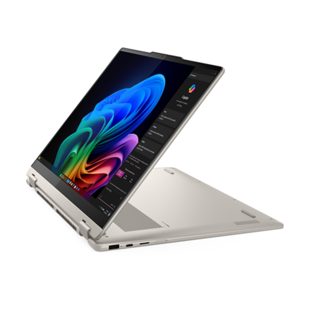 Lenovo Yoga 7 2-in-1 16AKP10 , Seashell , 16 , OLED , Touchscreen , 2.8K WQXGA+ , 2880 x 1800 pixels , AMD Ryzen AI 7 , 350 , 16 GB , Soldered LPDDR5x , Solid-state drive capacity 1000 GB , AMD Radeon 860M Graphics , Windows 11 Home , 802.11be , Bluetooth