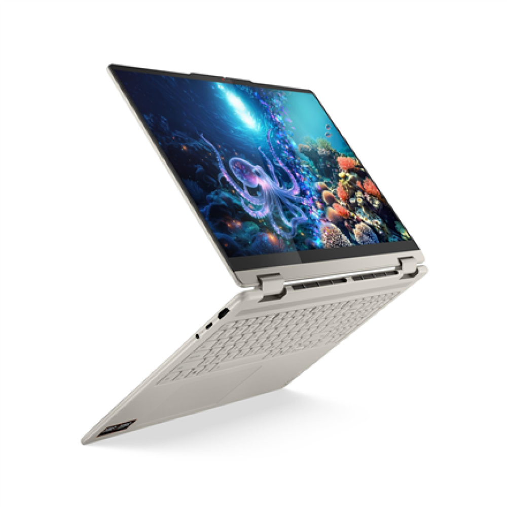 Lenovo Yoga 7 2-in-1 16AKP10 , Seashell , 16 , OLED , Touchscreen , 2.8K WQXGA+ , 2880 x 1800 pixels , AMD Ryzen AI 7 , 350 , 16 GB , Soldered LPDDR5x , Solid-state drive capacity 1000 GB , AMD Radeon 860M Graphics , Windows 11 Home , 802.11be , Bluetooth