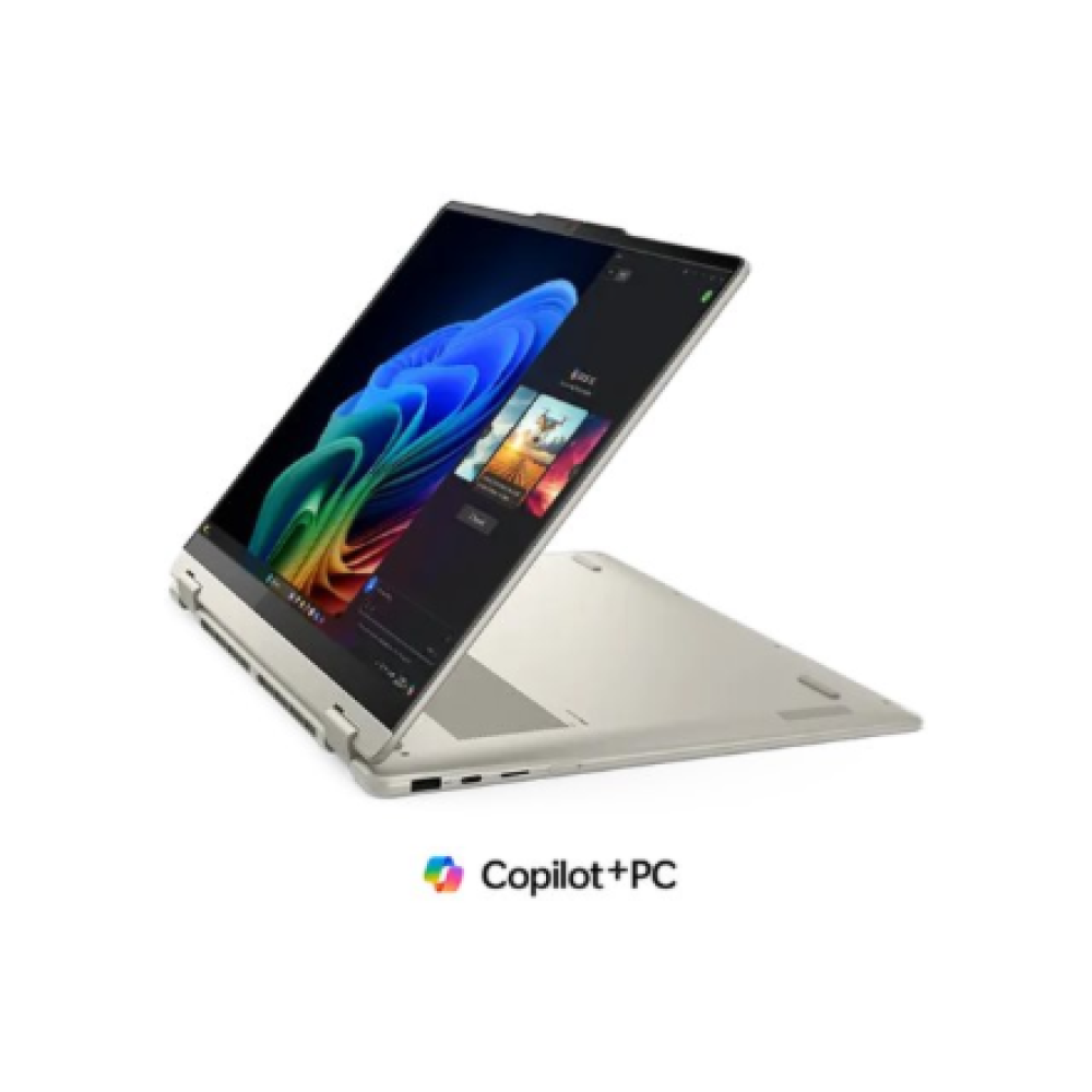 Lenovo Yoga 7 2-in-1 16AKP10 , Seashell , 16 , OLED , Touchscreen , 2.8K WQXGA+ , 2880 x 1800 pixels , AMD Ryzen AI 7 , 350 , 16 GB , Soldered LPDDR5x , Solid-state drive capacity 1000 GB , AMD Radeon 860M Graphics , Windows 11 Home , 802.11be , Bluetooth