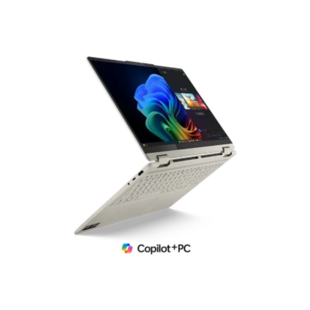 Lenovo Yoga 7 2-in-1 16AKP10 , Seashell , 16 , OLED , Touchscreen , 2.8K WQXGA+ , 2880 x 1800 pixels , AMD Ryzen AI 7 , 350 , 16 GB , Soldered LPDDR5x , Solid-state drive capacity 1000 GB , AMD Radeon 860M Graphics , Windows 11 Home , 802.11be , Bluetooth