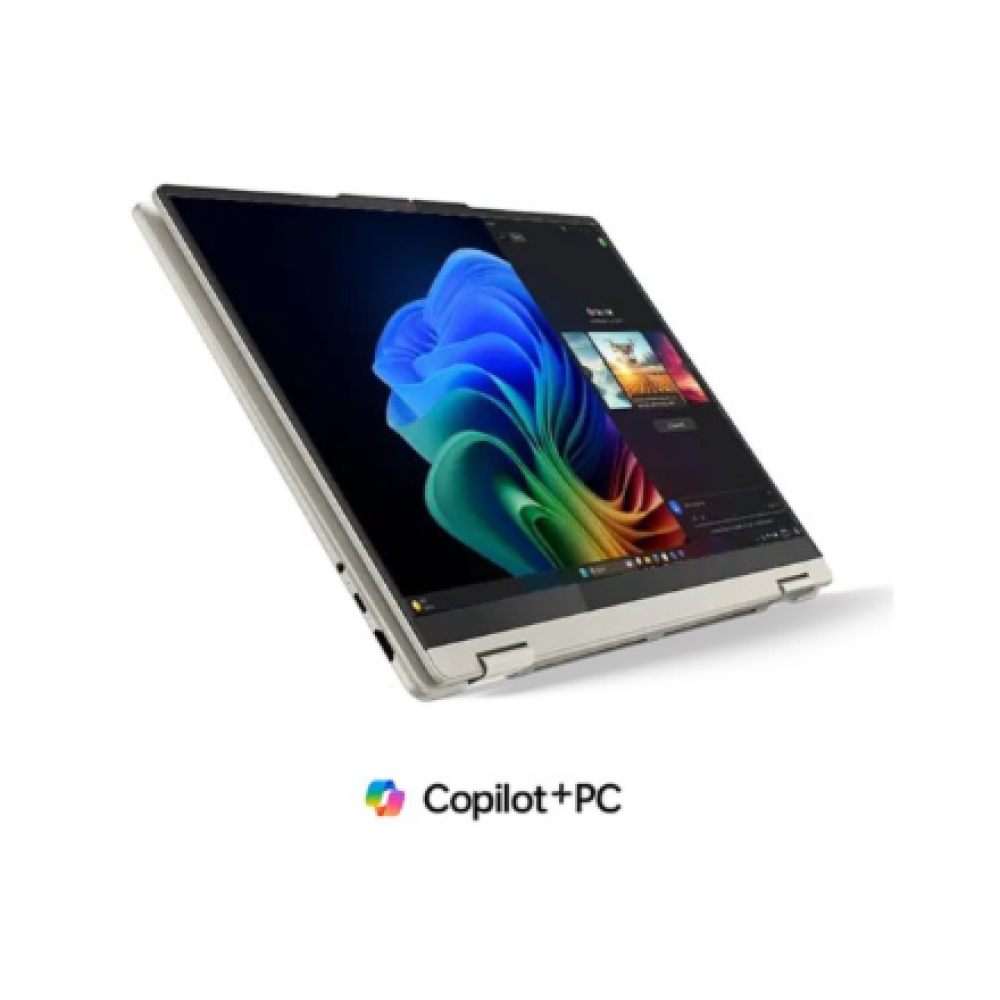 Lenovo Yoga 7 2-in-1 16AKP10 , Seashell , 16 , OLED , Touchscreen , 2.8K WQXGA+ , 2880 x 1800 pixels , AMD Ryzen AI 7 , 350 , 16 GB , Soldered LPDDR5x , Solid-state drive capacity 1000 GB , AMD Radeon 860M Graphics , Windows 11 Home , 802.11be , Bluetooth