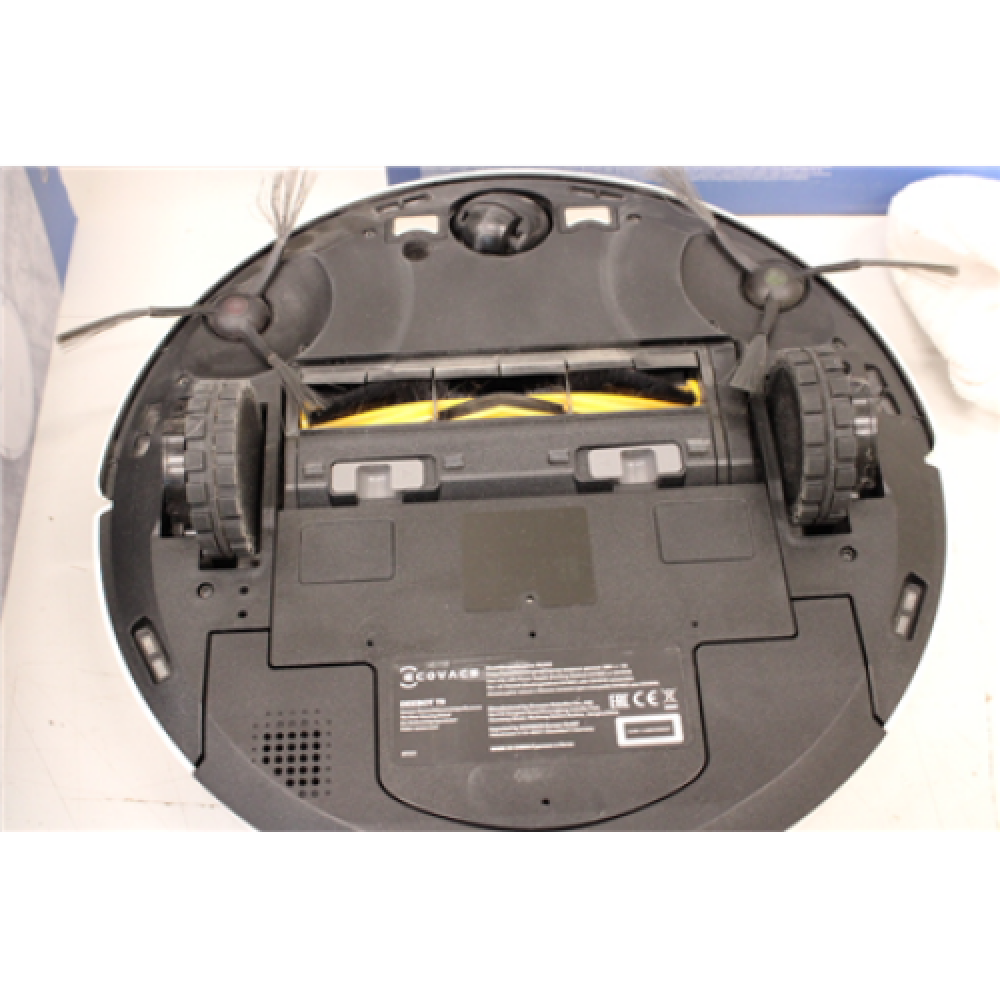 SALE OUT. Ecovacs Vacuum cleaner DEEBOT T9 Wet&Dry Operating time (max) 175 min Lithium Ion 5200 mAh Dust capacity 0.42 L 3000 Pa White Battery warranty 24 month(s) USED, SCRATCHED, DIRTY 24 month(s)