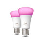 Philips Hue WCA 1100 A60 2P EU , E27 , 8.1 W , White and colour light , Bluetooth and Zigbee