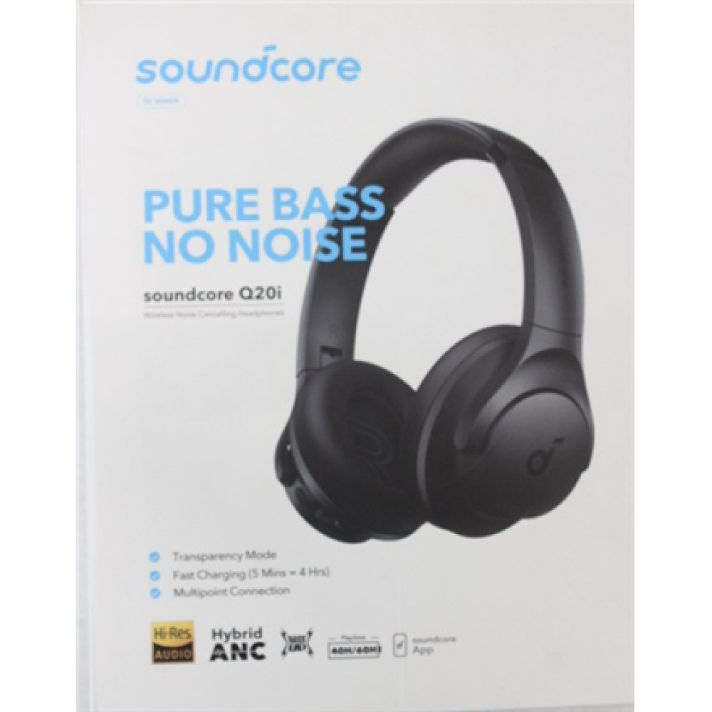 SALE OUT. Anker Soundcore Q20i Over-ear Headphones, Black , SALE OUT. Anker Soundcore , Headphones , Q20i , Bluetooth , Over-ear , Microphone , Black , DEMO , Wireless