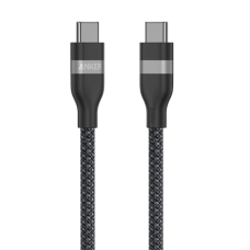 Anker USB-C to USB-C Cable Braided, 0.9m, 240W, Black , Anker USB-C Braided Cable, 0.9 m Anker USB-C to USB-C Cable Braided, 0.9m, 240W, Black , Anker USB-C Braided Cable, 0.9 m