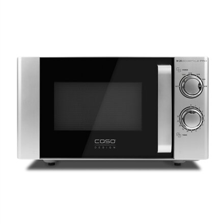 Caso , Microwave , M20 Ecostyle Pro , Free standing , 800 W , 20 L , Silver
