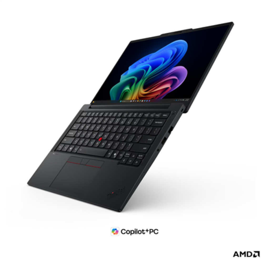 Lenovo ThinkPad T14 G7 AMD , Black , 14 , IPS , WUXGA , 1920 x 1200 pixels , Anti-glare , AMD Ryzen AI 5 PRO , 440 , 16 GB , SODIMM DDR5 , Solid-state drive capacity 512 GB , AMD Radeon 840M Graphics , Windows 11 Pro , 802.11be , Bluetooth version 5.4 , K