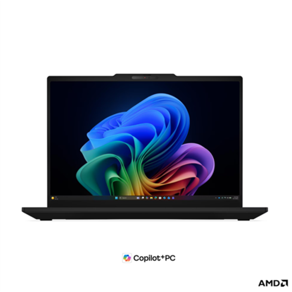 Lenovo ThinkPad T14 G7 AMD , Black , 14 , IPS , WUXGA , 1920 x 1200 pixels , Anti-glare , AMD Ryzen AI 5 PRO , 440 , 16 GB , SODIMM DDR5 , Solid-state drive capacity 512 GB , AMD Radeon 840M Graphics , Windows 11 Pro , 802.11be , Bluetooth version 5.4 , K