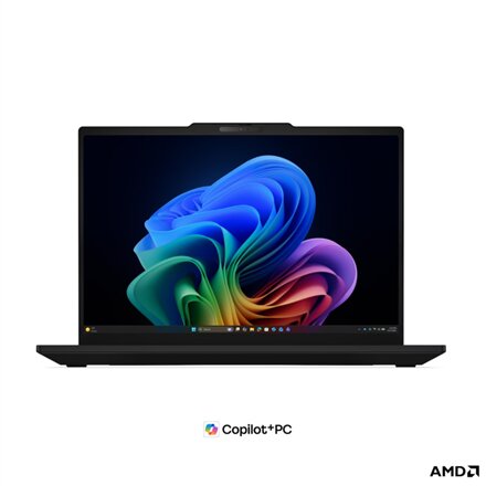 Lenovo ThinkPad T14 G7 AMD , Black , 14 , IPS , WUXGA , 1920 x 1200 pixels , Anti-glare , AMD Ryzen AI 5 PRO , 440 , 16 GB , SODIMM DDR5 , Solid-state drive capacity 512 GB , AMD Radeon 840M Graphics , Windows 11 Pro , 802.11be , Bluetooth version 5.4 , K