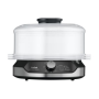 TEFAL Food Steamer VC204810 Ultracompact Black 800 W Capacity 9 L Number of baskets 3