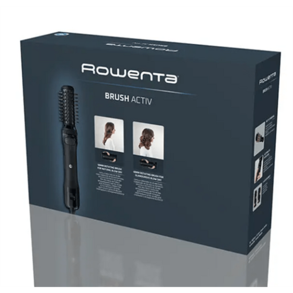Rowenta Hair styler , Brush Activ UB9520F0 , Number of heating levels 2 , 1000 W , Black